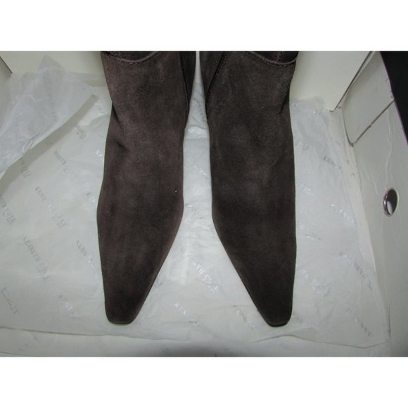 Kenneth Cole Leather Suede Boots Sz EUR 38 med - Picture 7 of 10
